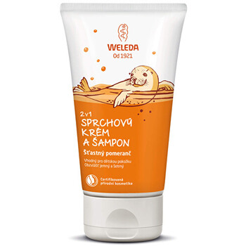 Shower Cream Shampoo ( šťastný pomeranč ) - Sprchový krém a šampon 2 v 1 